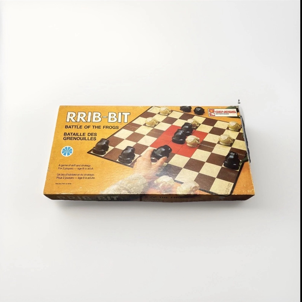 Vintage board game battle of the frogs “rrib -bit 1973